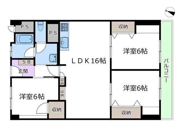 【間取り】 | 北摂マンション | エイブルにて取扱い可能な住宅ローンは、全部で10種類以上！お客様にピッタリの住宅ローンを当社のFPよりご案内させて頂きます。住宅ローンのご相談だけでも、お気軽にご相談下さいませ。