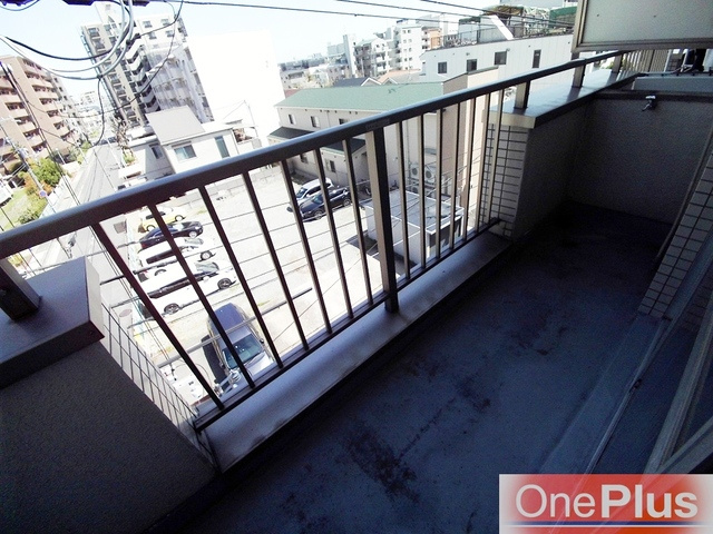 パレス上原のバルコニー