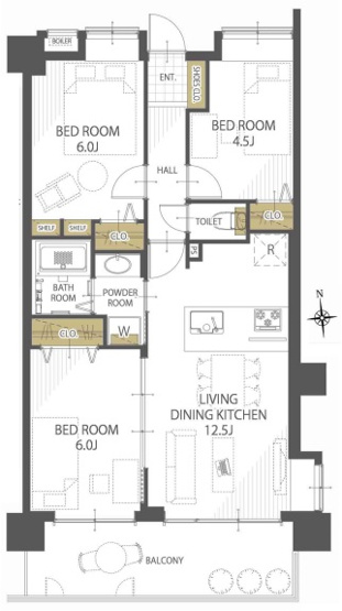 レーベンハイム東伏見Ⅰ