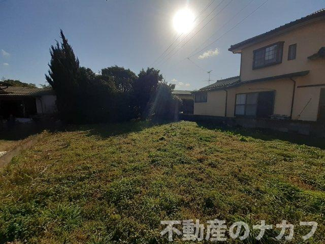 宇土市走潟町の中古一戸建の庭