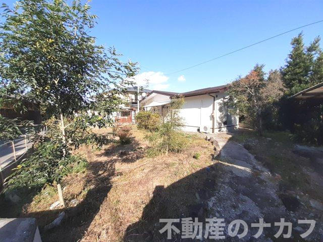 宇土市走潟町の中古一戸建の庭