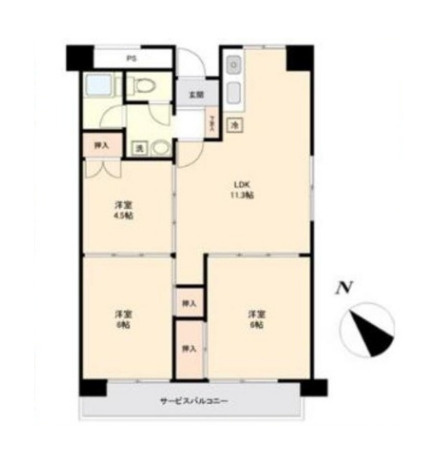 小田急北本マンションA棟