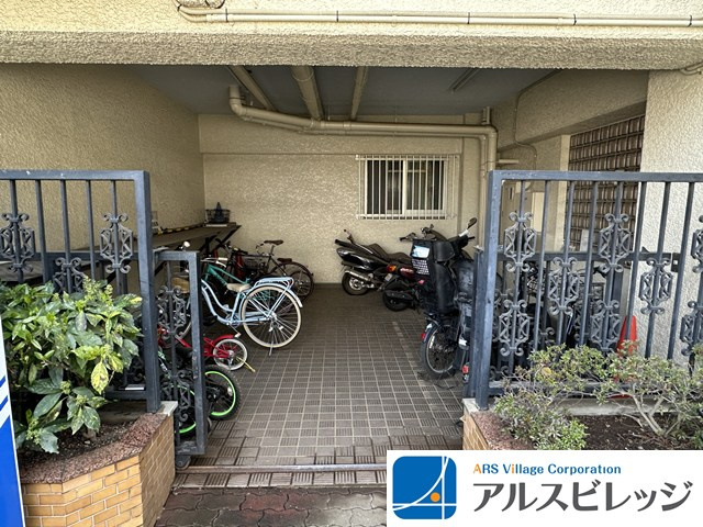 コーラルハイツ志木Ⅱの駐輪場|駐輪場です