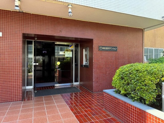 朝日言問マンション　9階　角　部屋　リ　ノベーション済　家具付のエントランス