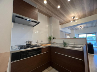 武庫川サニーハイツのキッチン