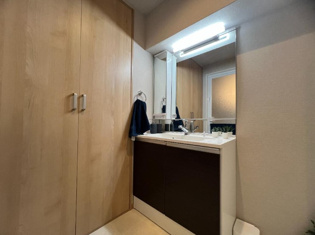 武庫川サニーハイツの独立洗面台