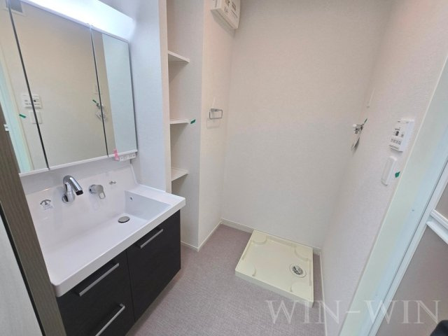 ベルフラワーの洗面所