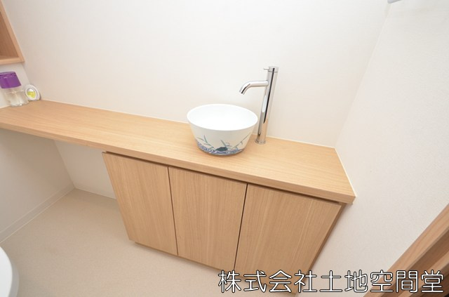 グランリビオ高見七条　桜の杜のトイレ|トイレの手洗い場所