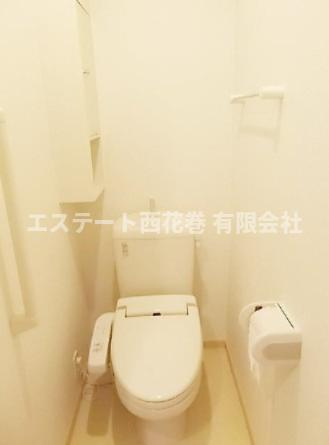 カーサ・セレーノBのトイレ|洗浄機能付き暖房便座