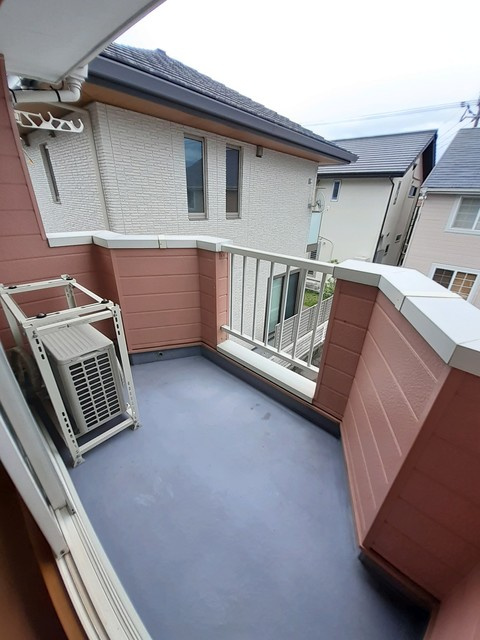 コーポさつきⅡのバルコニー|バルコニー