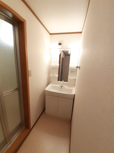 コーポさつきⅡの独立洗面台|洗面所