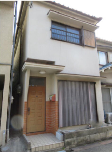 中古戸建　大東市南津の辺町（昭和45年築）の外観