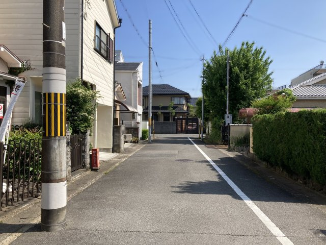 大宮田尻町の前面道路含む現地写真