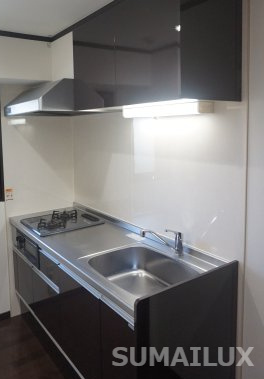 熊本市中央区新大江１丁目の賃貸マンションのキッチン