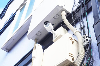 【設備】 | ジョイフル戸祭 | 防犯カメラ完備！