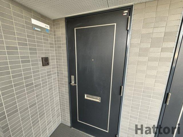 クローバーハイツ豊島の玄関