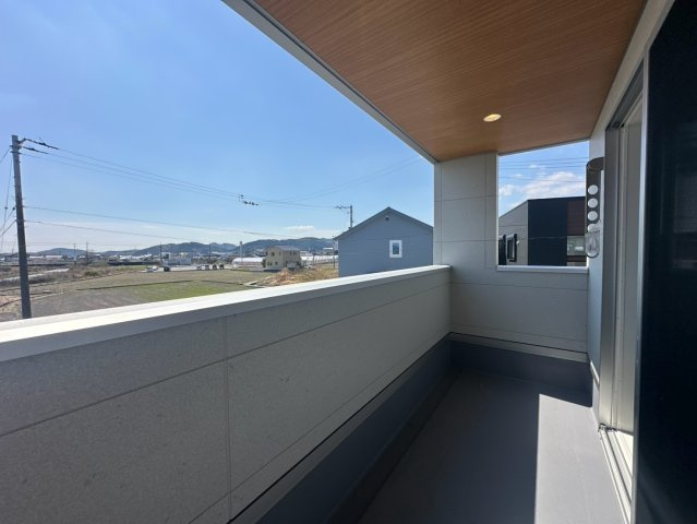南国市大そね甲 　中古一戸建てのバルコニー
