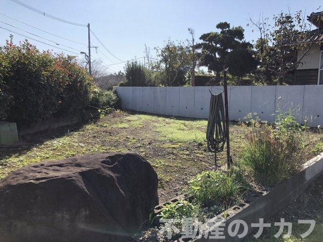 宇城市松橋町曲野の中古一戸建の庭
