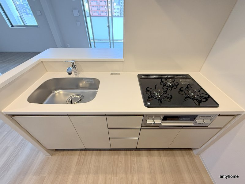 アーバネックス中崎町2　仲介手数料無料のキッチン