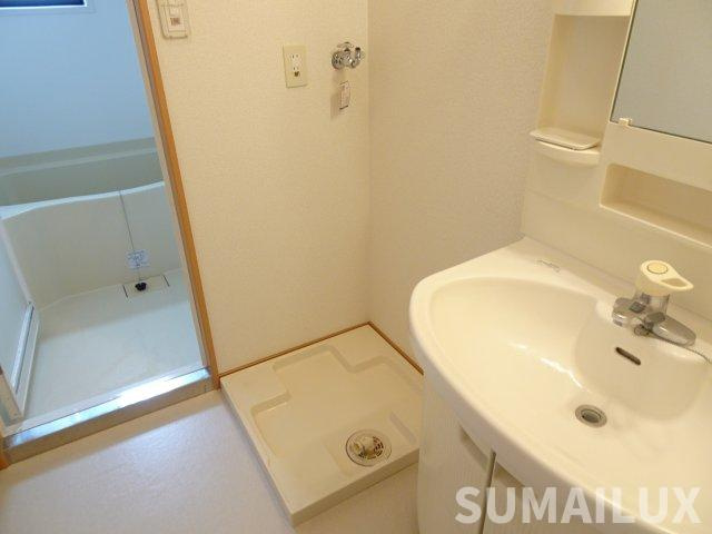 熊本市東区長嶺東３丁目の賃貸マンションの洗面所