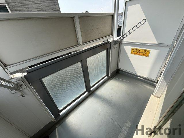 クローバーハイツ豊島のバルコニー