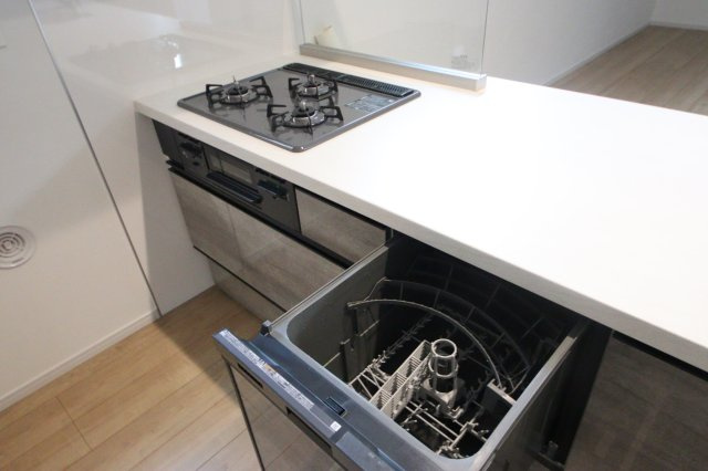 【キッチン】 | 《仲介手数料無料》浦和区瀬ヶ崎５丁目34-17(全1戸)新築一戸建てケイアイグレース | 撮影日 2025年6月27日 15:30 晴れ