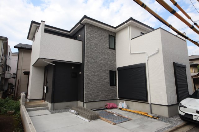 【外観】 | 《仲介手数料無料》浦和区瀬ヶ崎５丁目34-17(全1戸)新築一戸建てケイアイグレース | 撮影日 2025年6月27日 15:30 晴れ