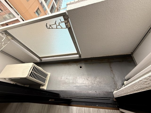 YKハイツ中崎Ⅱのバルコニー
