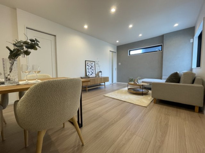 【居間・リビング】 | 灘区篠原南町4丁目　新築戸建て