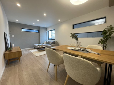 【居間・リビング】 | 灘区篠原南町4丁目　新築戸建て