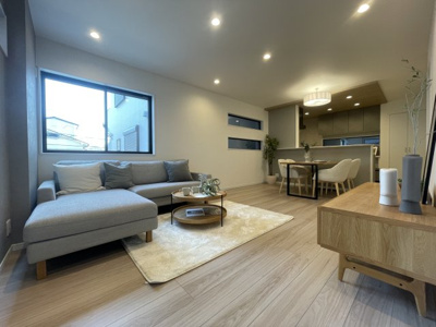 【居間・リビング】 | 灘区篠原南町4丁目　新築戸建て