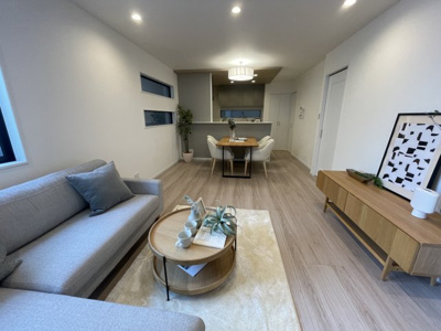 【居間・リビング】 | 灘区篠原南町4丁目　新築戸建て