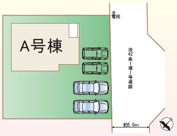 【区画図】 | 加古川市新神野1丁目（全1棟）新築