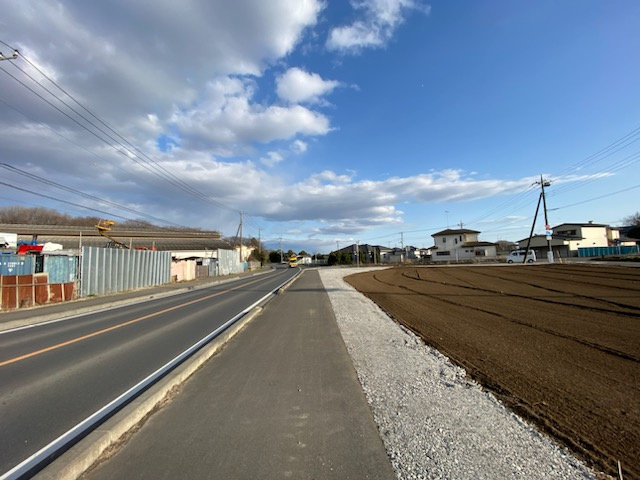 出井貸地のバルコニー