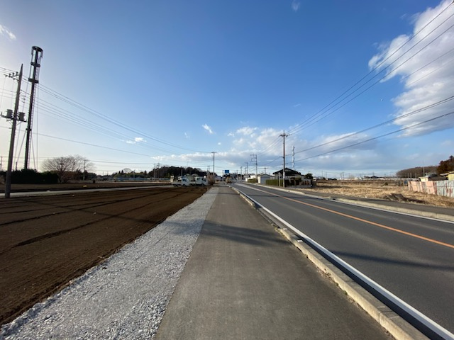 出井貸地のバルコニー