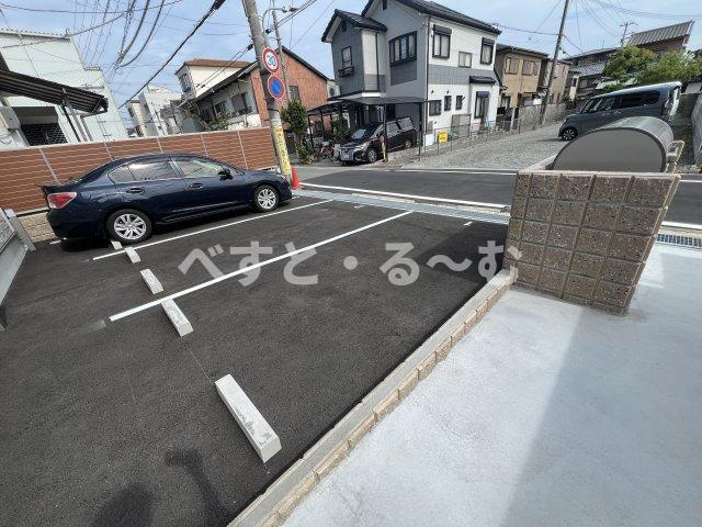 フォレストクリエオーレ大蔵海岸の駐車場