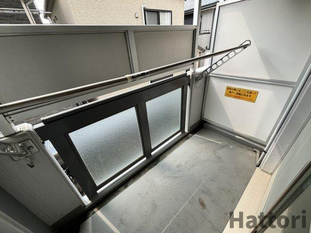 クローバーハイツ豊島のバルコニー