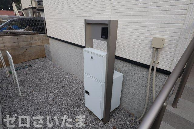 《仲介手数料無料》岩槻区宮町２丁目6-3(全1戸)新築一戸建てリナージュのセキュリティ|撮影日 2025年10月20日 15:00 曇り