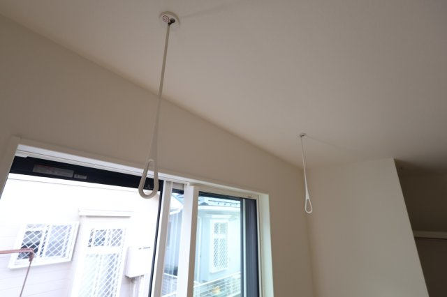 《仲介手数料無料》岩槻区宮町２丁目6-3(全1戸)新築一戸建てリナージュのランドリースペース|撮影日 2025年10月20日 15:00 曇り