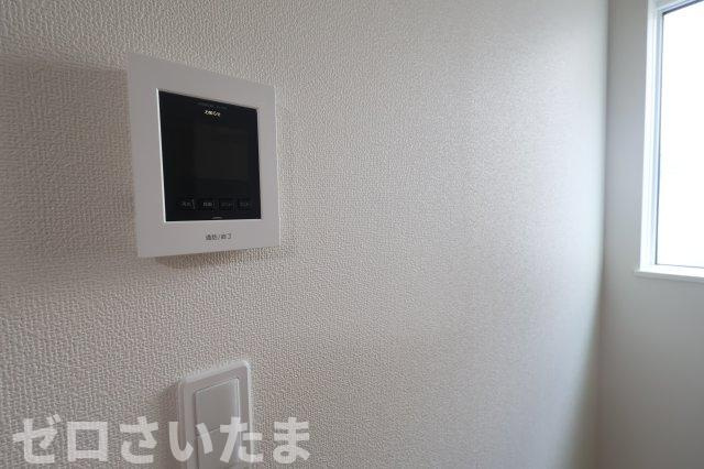 《仲介手数料無料》岩槻区宮町２丁目6-3(全1戸)新築一戸建てリナージュのセキュリティ|撮影日 2025年10月20日 15:00 曇り