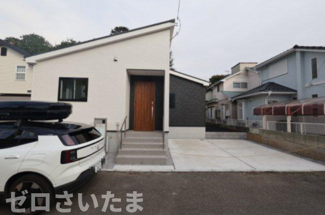 《仲介手数料無料》岩槻区宮町２丁目6-3(全1戸)新築一戸建てリナージュの外観|撮影日 2025年10月20日 15:00 曇り