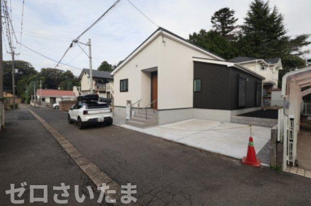 《仲介手数料無料》岩槻区宮町２丁目6-3(全1戸)新築一戸建てリナージュの外観|撮影日 2025年10月20日 15:00 曇り