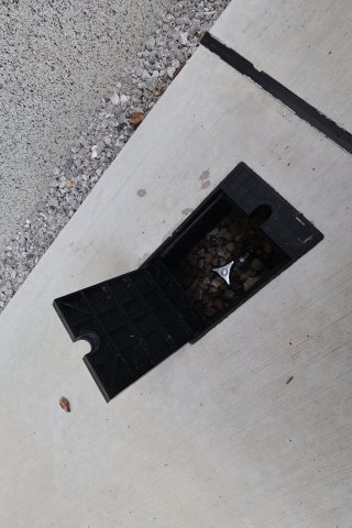 《仲介手数料無料》岩槻区宮町２丁目6-3(全1戸)新築一戸建てリナージュのその他|散水栓
撮影日 2025年10月20日 15:00 曇り