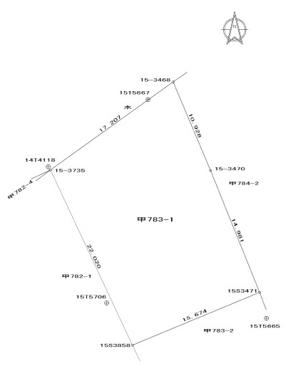 紅葉町　土地の外観