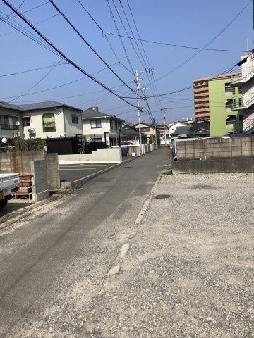 紅葉町　土地 A号地の前面道路含む現地写真