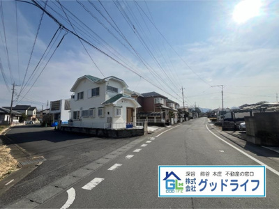 【前面道路含む現地写真】 | 本庄市児玉町児玉　リフォーム済み　中古住宅