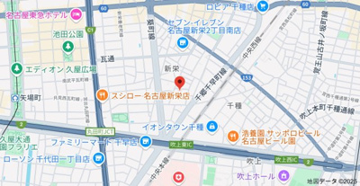 【地図】 | SOLメイクス新栄 | イメージ