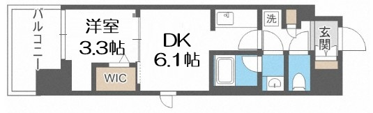 【間取り】 | ドゥーエ天満橋