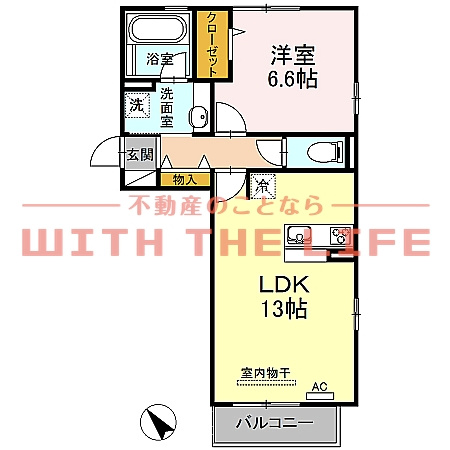 プランドール【キャッシュバック対象】の間取り