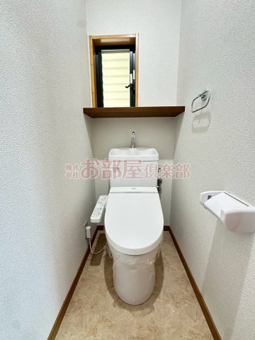 亀幸園ハイツのトイレ|トイレもきれいです